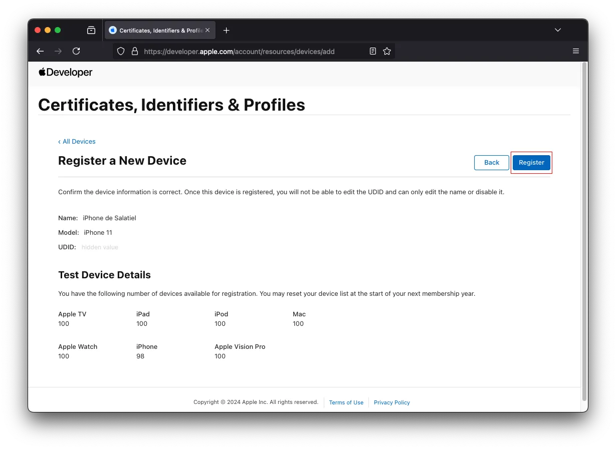 register iphone apple account 3