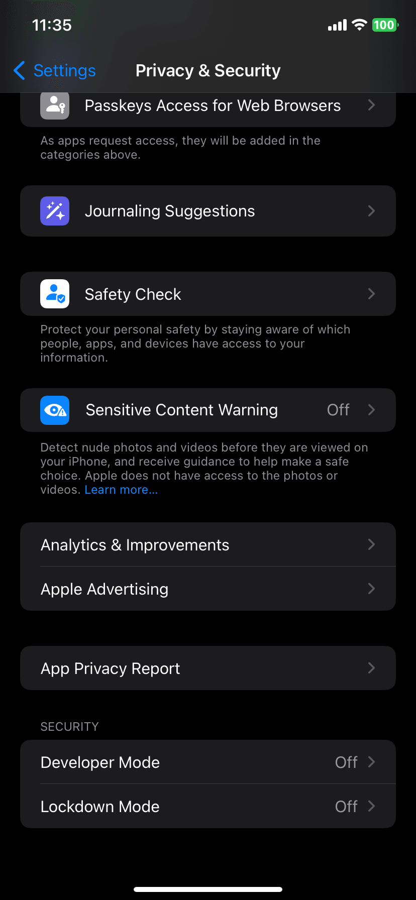 Enable developer mode on iPhone part 1